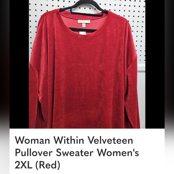 Women Within Valour Pullover Sz 2x 24/26 - Picture 5 of 6